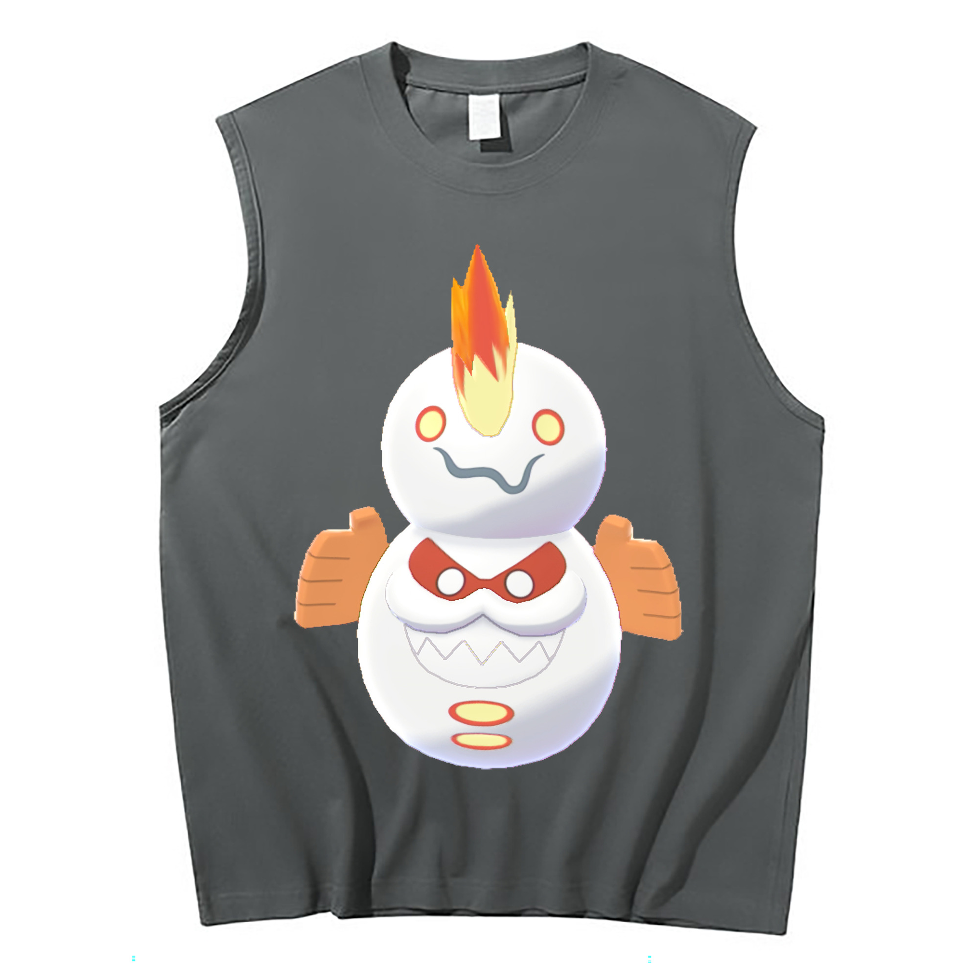 （画像用） ポケットモンスター Pokémon コットン100％タンクトップ（フロントプリント）